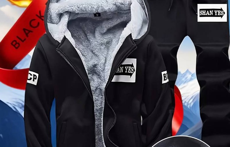 Флисовый спортивный костюм Temu